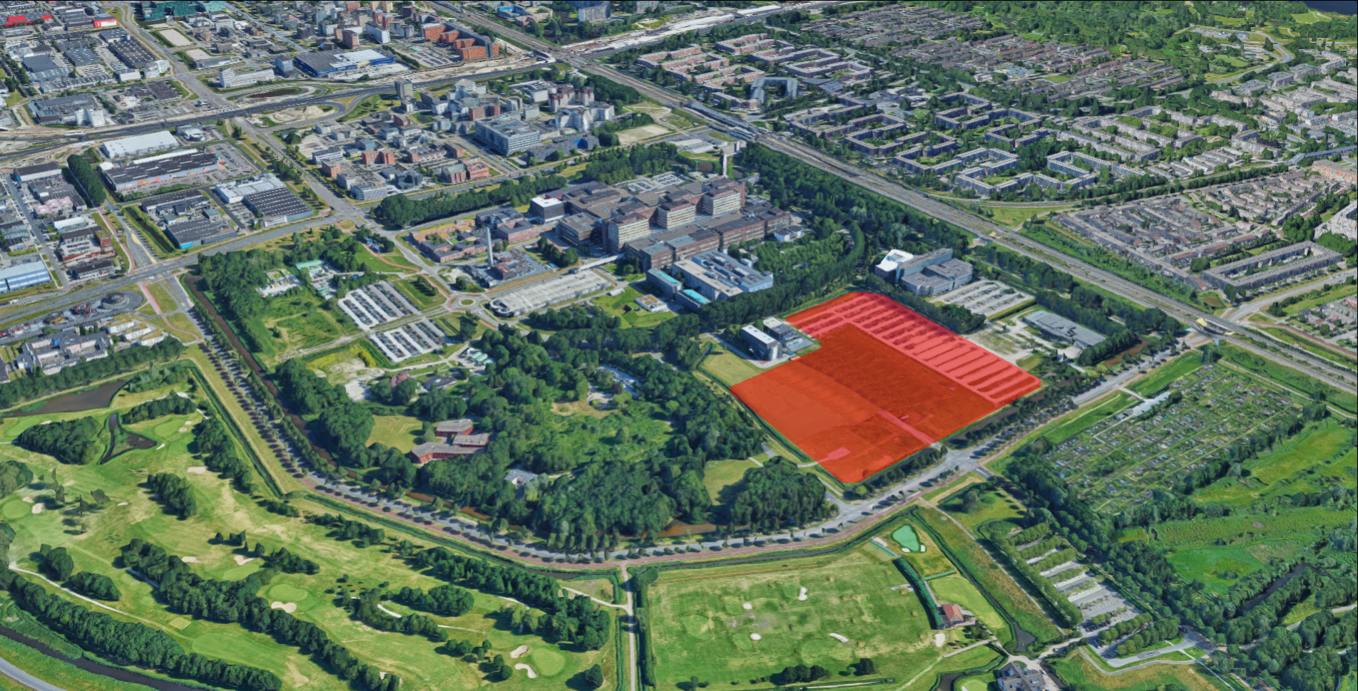 Amsterdam Medical Business Park _ Luchtfoto