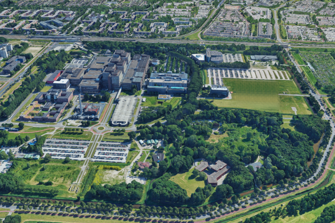 Amsterdam Medical Business Park _ Luchtfoto2