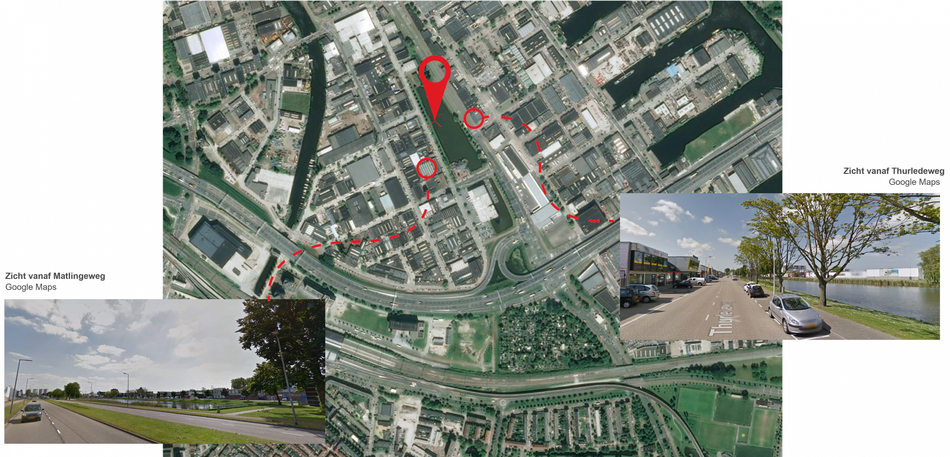 Locatie van het kantoor