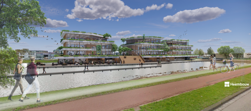Nieuwbouw kantoor in Rotterdam
